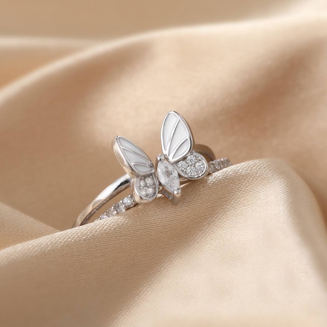 Anello 2 in 1 farfalla