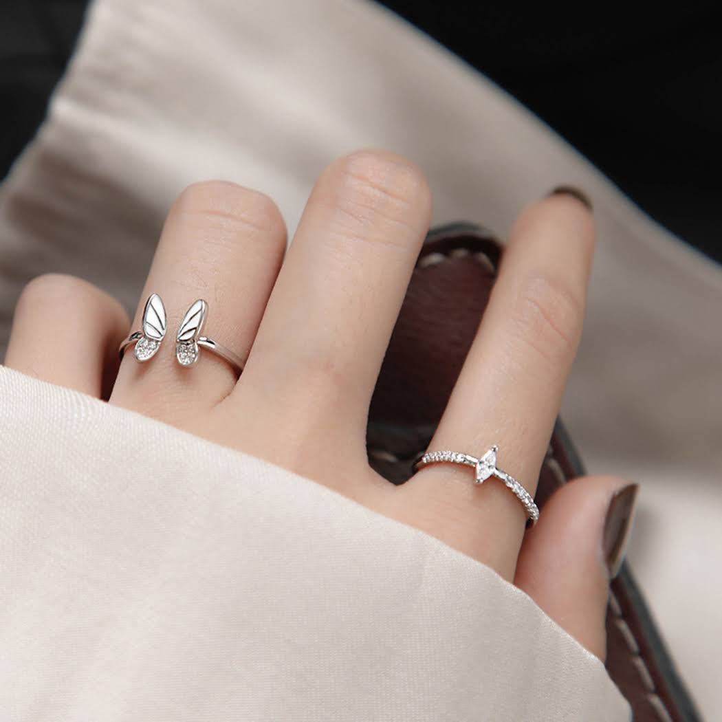 Anello 2 in 1 farfalla