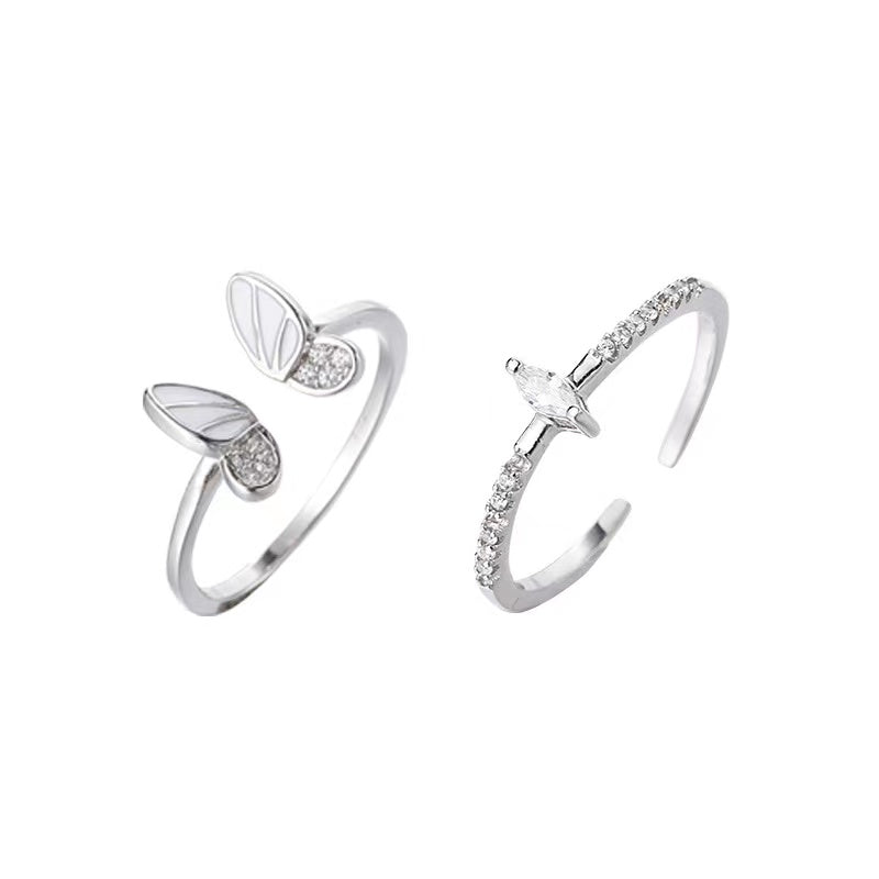 Anello 2 in 1 farfalla